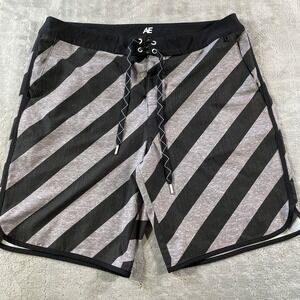 American Eagle Board Shorts Mens Large Swim Trunks Summer Beach Vacation Preppy